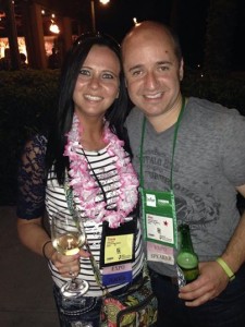 Alex Roytman and Tricia Smith