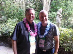 Steve Will and Alex Roytman at the COMMON 2014 Closing Ceremonies