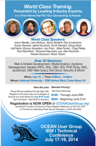 Register for the OCEAN 2014 User Conference today!