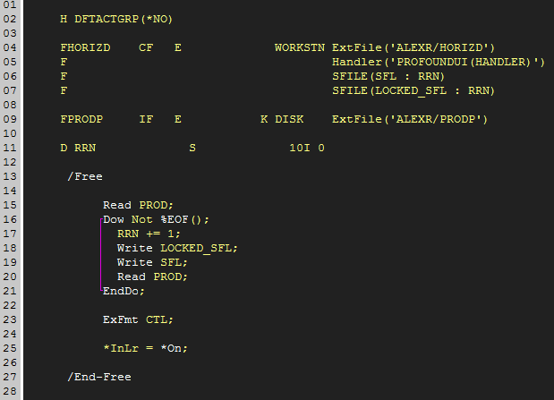 Addinglockingcolumns