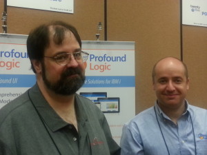 Scott Klement and Alex Roytman at the 2014 RPG & DB2 Summit in Dallas