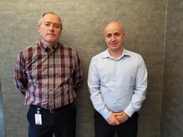 Alex Roytman meets with IBM's Business Architect for Application Development, Tim Rowe