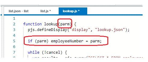 look.js parameters